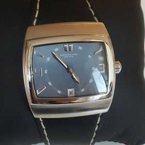 Kenneth Cole Mens Watch Leather Strap